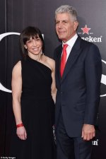 Anthony Bourdain and His Wife