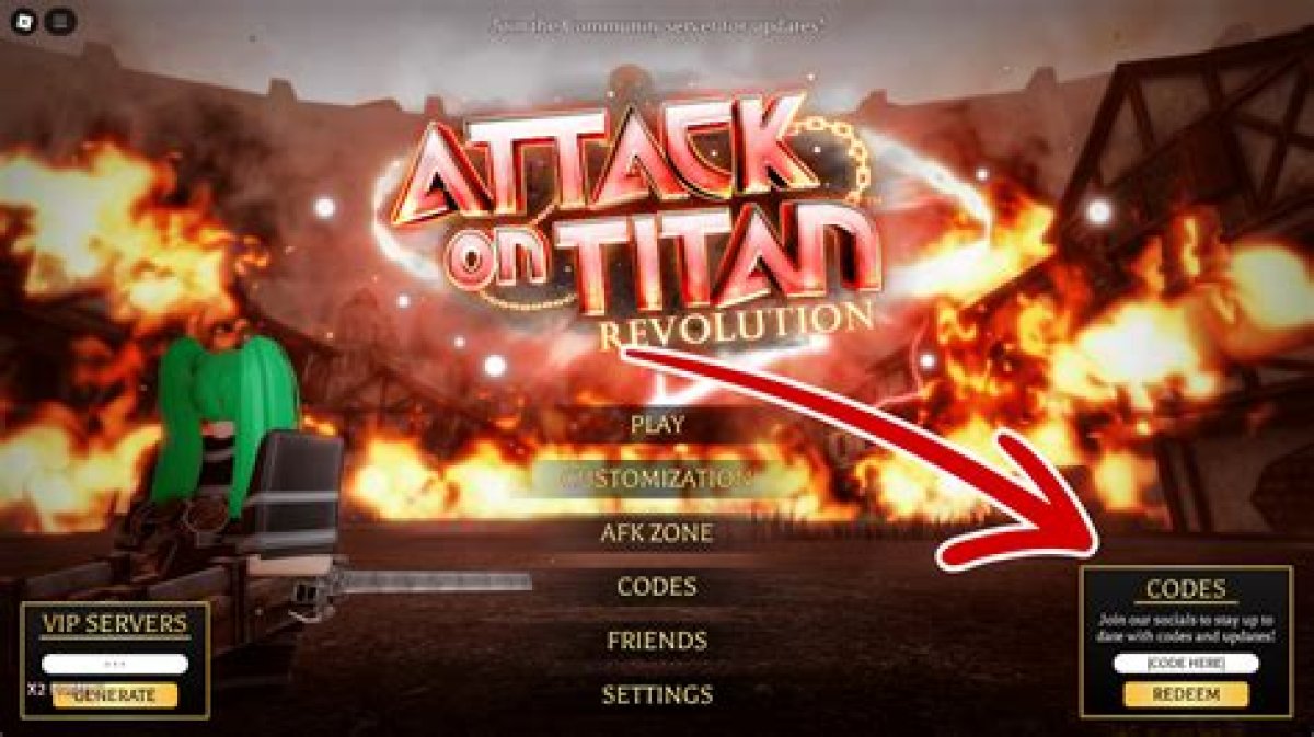 Attack on Titan Revolution Codes: Unlocking the Secrets of the Game