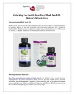 Benefits of Miracle Seed: Unlocking Nature's Hidden Treasures