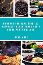 Black Foods for Color Party