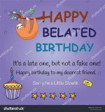 Celebrate the Belated Birthday of Your Valued Colleague