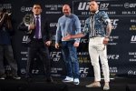 Conor Mcgregor Dressed as Mexican Gangster 'El Chapo' for Press Conference with Rafael Dos Anjos Ahe