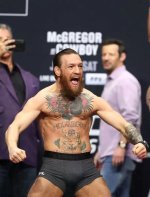 Conor Mcgregor Puts Bulge on Display During Underwear Workout on Yach