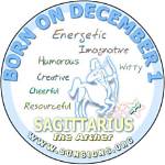 December 1 Zodiac Horoscope Birthday Personality