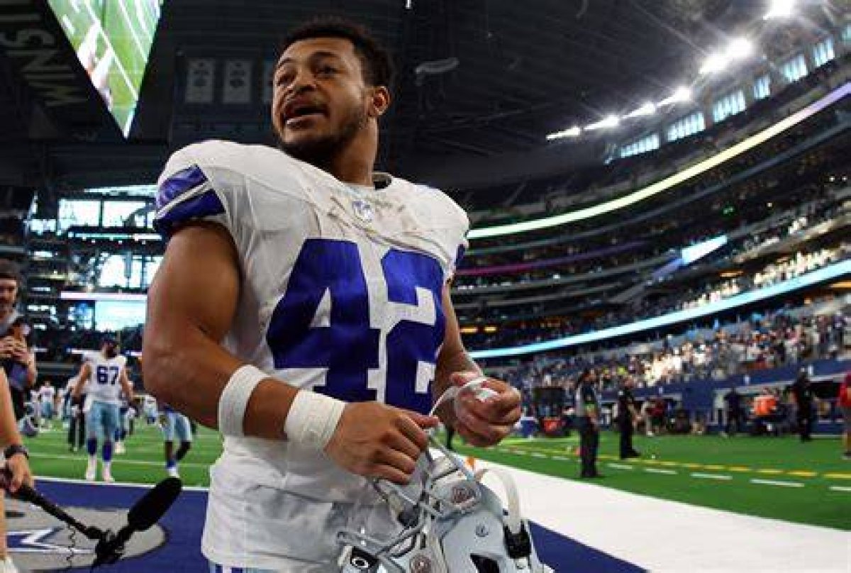 Deuce Vaughn and His Dallas Cowboys Family