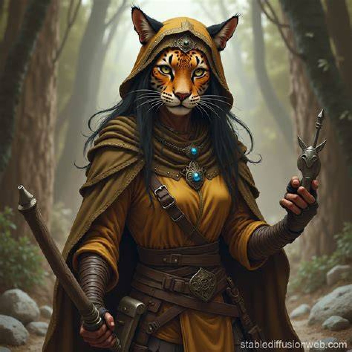 Discovering the Enigmatic World of Tabaxi: the Feline Folk of Fantasy
