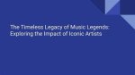 Exploring Art, Impact, and Legacy