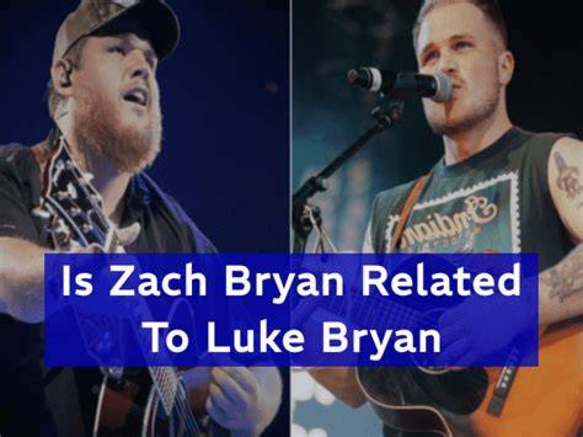 Exploring the Connection Between Luke Bryan and Zach Bryan