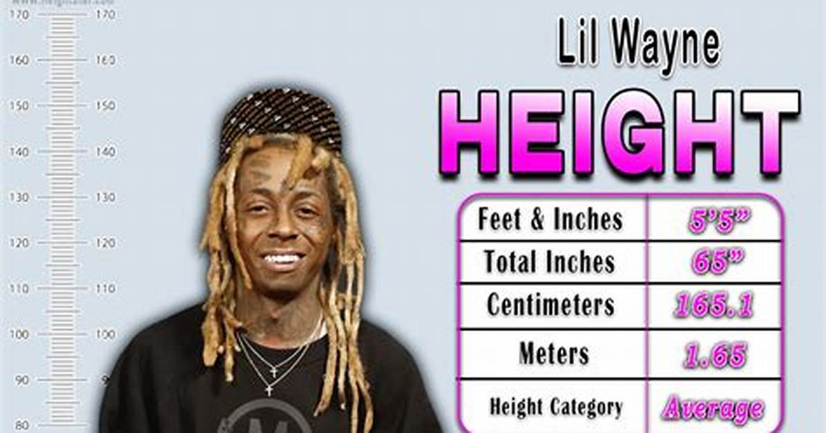 Height Lil Wayne