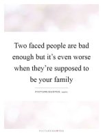 Insights into Two-Faced Family Quotes