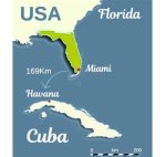 Is Cuba 100 Miles Away from Florida?
