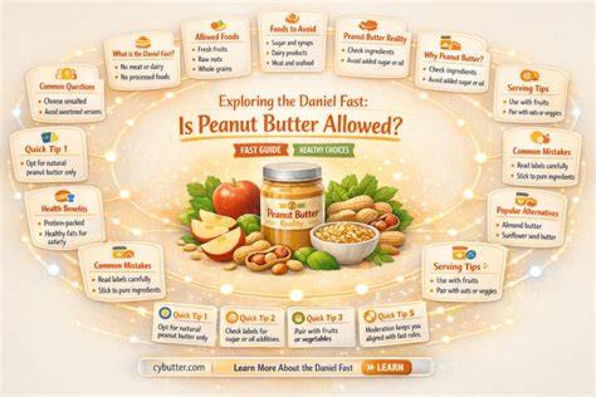 Is Peanut Butter Ok for Daniel Fast? |