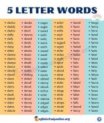 List of 5 Letter Words Starting with 'Inde'