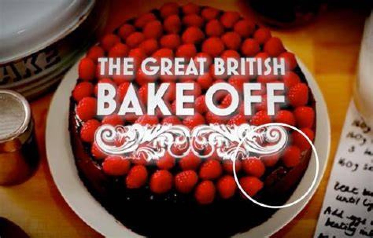 Missing Raspberry on Great British Bake off Cake Explained ·