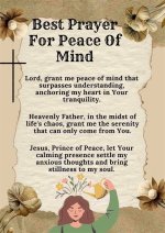 Peaceful Spirit Prayer: Soothe Your Restless Soul