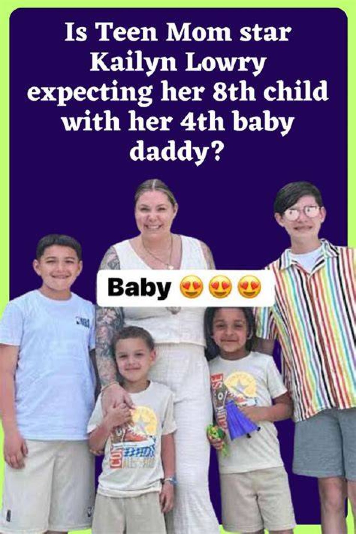 Teen Mom 2 Star Expecting 4Th Child Hollywood Life