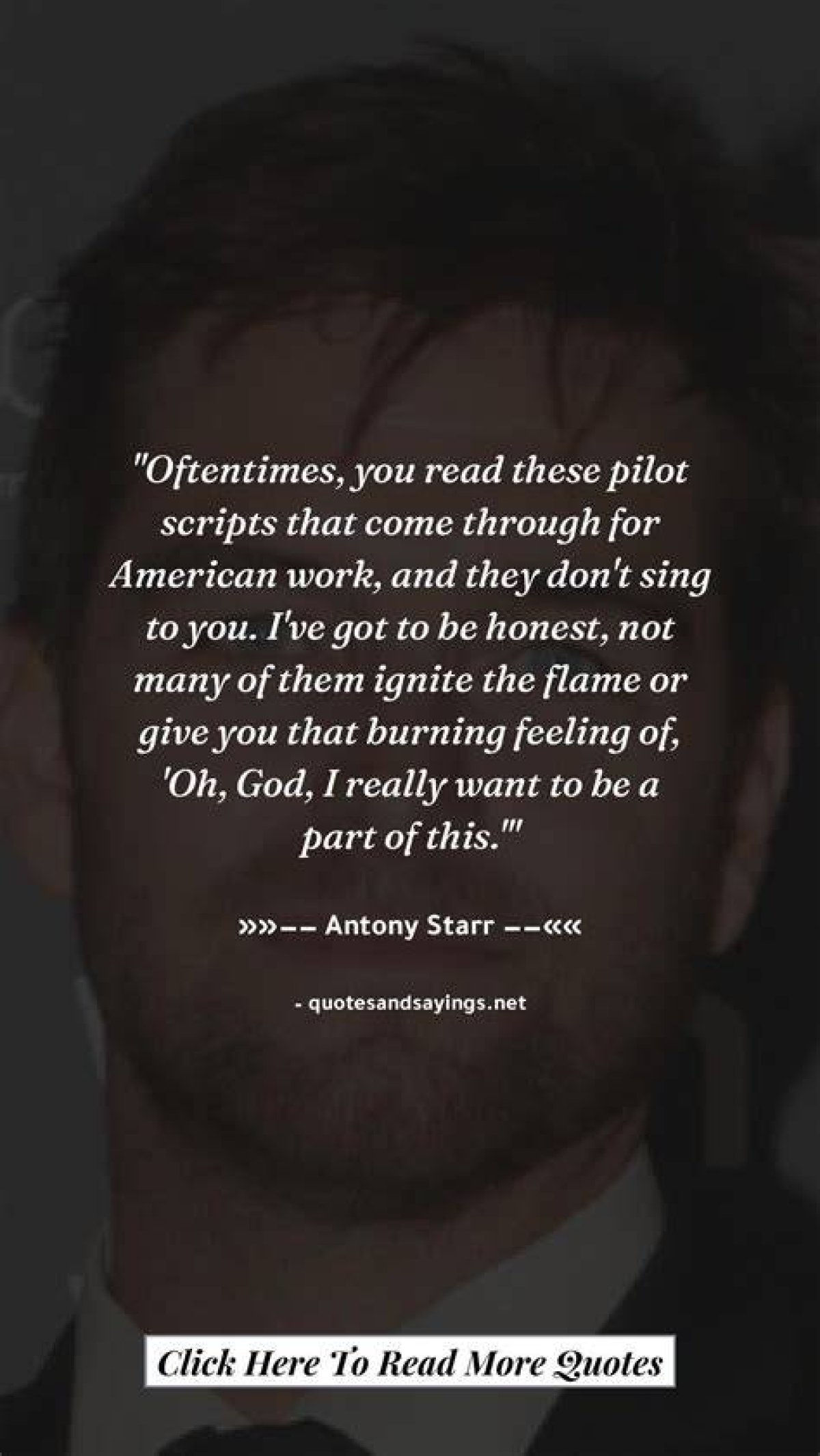 Understanding Antony Starr's Journey with Mental Health