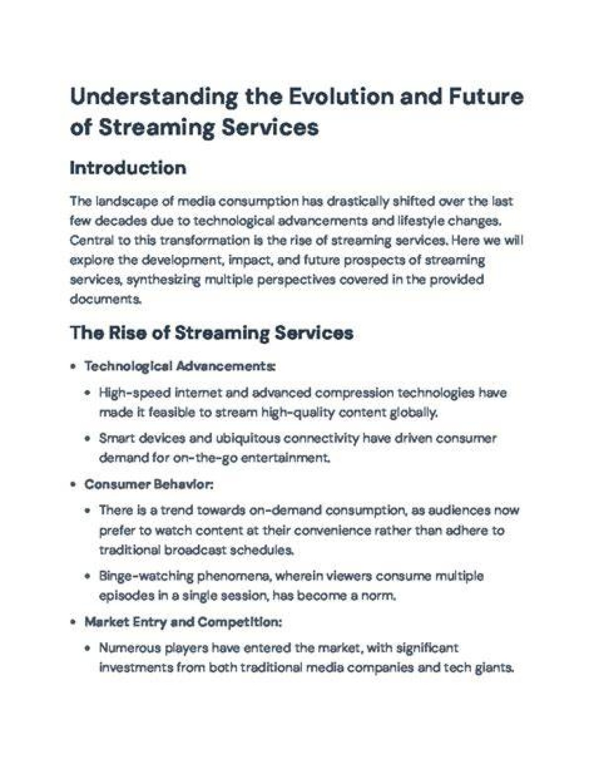 Understanding Streamium: the Future of Streaming Services