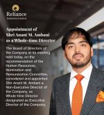 Unraveling the Occupation of Anant Ambani: a New Generation of Leadership
