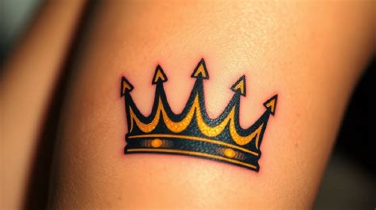 Unveiling the 7 Point Crown Tattoo Meaning: a Symbol of Royalty and Identity