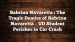 Unveiling the Truth: Sabrina Navaretta's Car Accident
